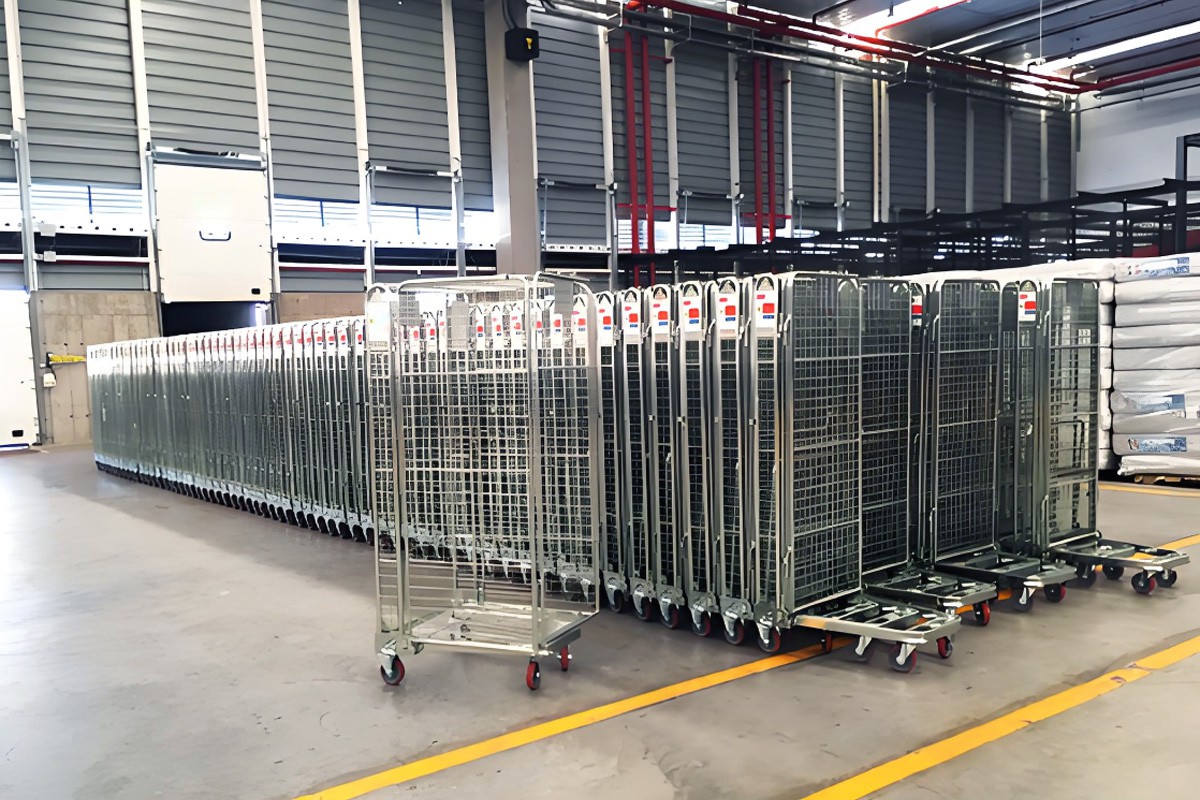 Two-Sided Roll Cage Containers Two-Sided Roll Cage Containers